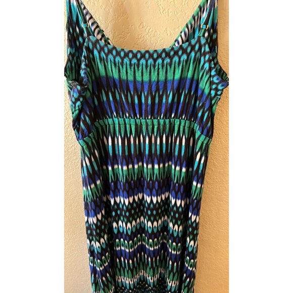 Calvin Klein spaghetti strap Maxi Dress Sz 8 - Picture 5 of 7